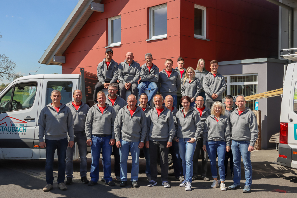 Team Staubach mit Hoodie
